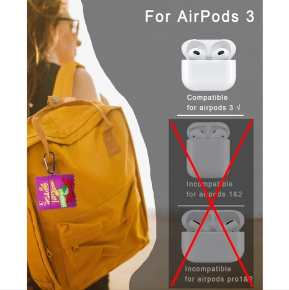 AirPods 3rd Generation Case Accessories  Fun 🎁🎁🎁 - Picture 6 of 7